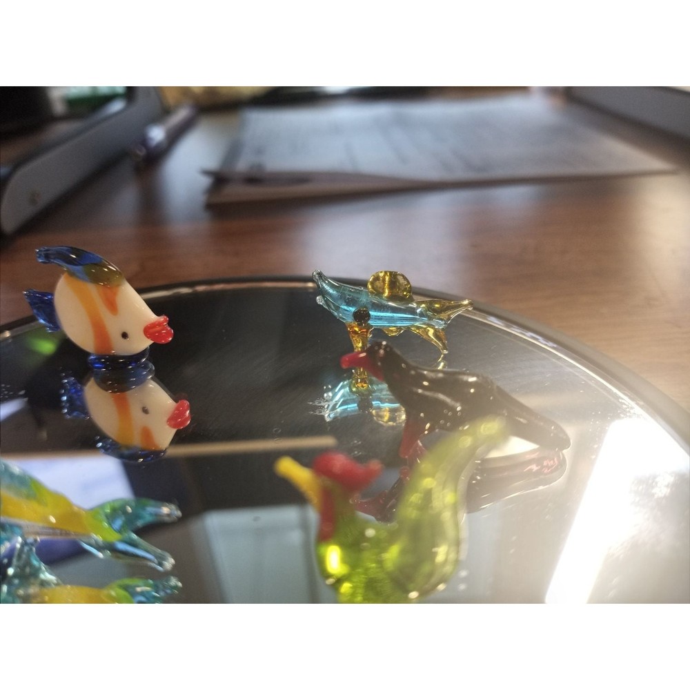 Vintage Hand blown glass mini animals - Picture 4 of 6